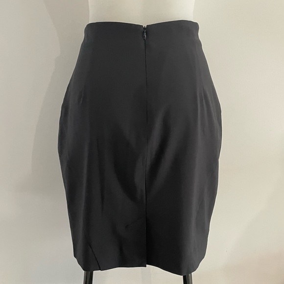 Cue City Black Pencil Skirt - Picture 3 of 8
